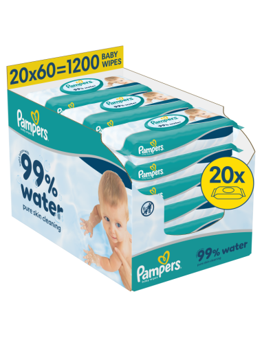 Pampers Aqua niisked beebisalvrätid 20 pk (1200...