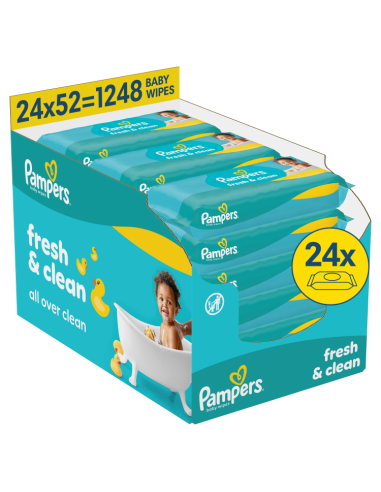 Pampers Fresh Clean Plastic Free niisked...
