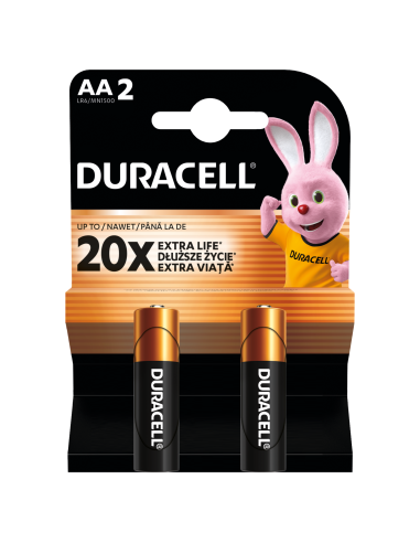Duracell patarei AA/MN1500 2 tk