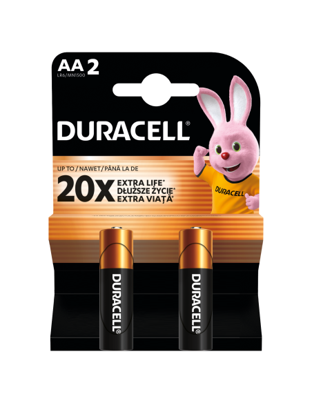 Duracell patarei AA/MN1500 2 tk