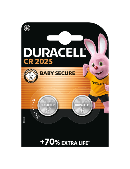 Duracell patarei DL 2025 3V liitium 2 tk
