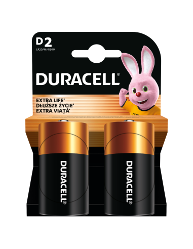 KAST 10 tk! Duracell patarei D/MN1300 2 tk