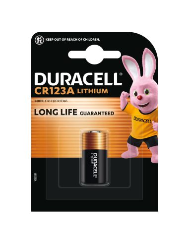 Duracell patarei DL 123/3V 1 tk