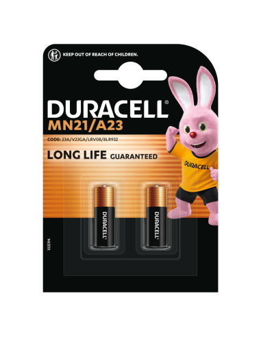KAST 10 tk! Duracell patarei MN21/23 12V 2 tk