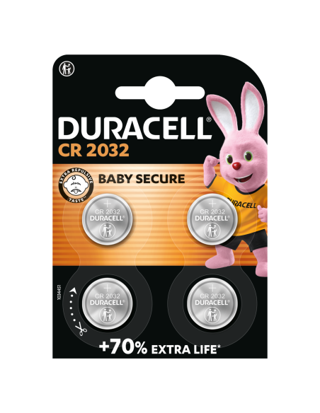 Duracell patarei 2032 3V liitium 4 tk