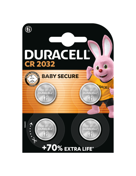 KAST 6 tk! Duracell patarei 2032 3V liitium 4 tk