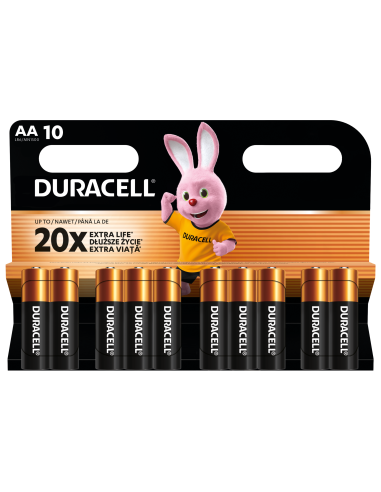 KAST 12 tk! Duracell patarei AA/MN1500 10 tk