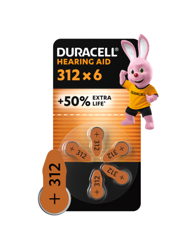 Duracell kuuldeaparaadile 312 6 tk