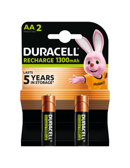 KAST 10 tk! Duracell akupatarei NiMH HR6 AA 1300mAh 2 tk