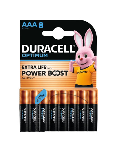 Duracell Optimum AAA 8 tk