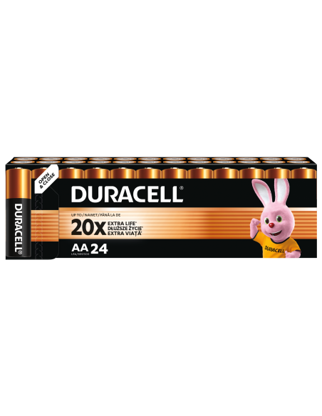 Duracell patarei AA/MN1500 24 tk
