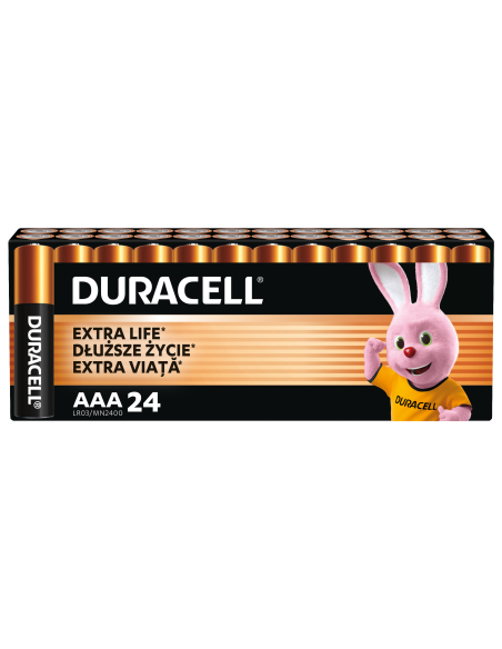 Duracell patarei AAA/MN2400 24 tk