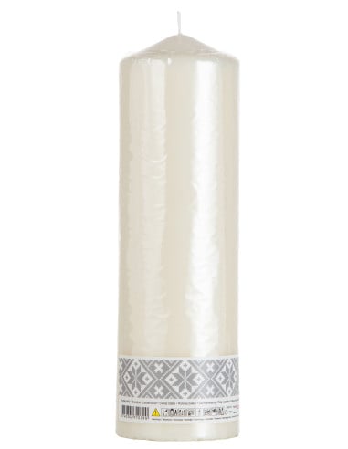 Lauaküünal 8x25 cm 138h ivory