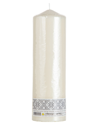 KAST 12 tk! Lauaküünal 8x25 cm 138h ivory