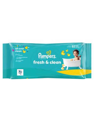 Pampers Fresh Clean Plastic Free niisked...
