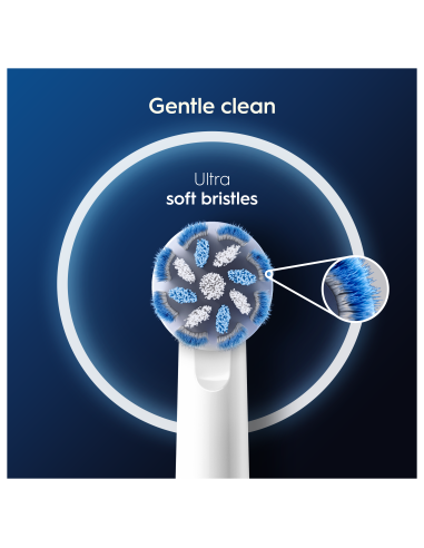 Oral-B EB60-8 Sensitive Clean Pro Varuharjad, 8 tk