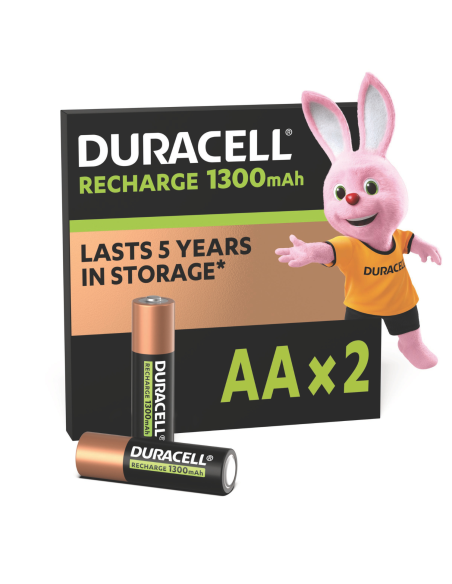 Duracell akupatarei NiMH HR6 AA 1300mAh 2 tk