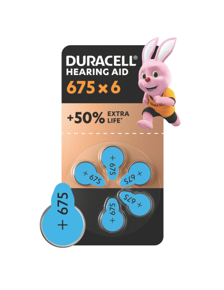 Duracell kuuldeaparaadile 675 6 tk