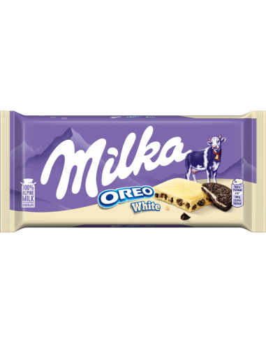 Milka valge šokolaad Oreo 100g