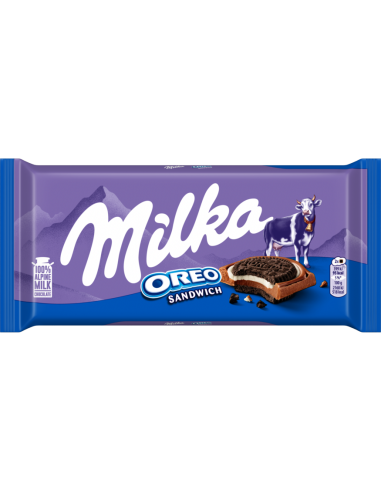 KAST 16tk! Milka piimašokolaad Oreo küpsisega 92g