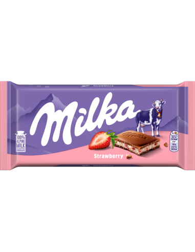 Milka piimašokolaad maasika 100 g