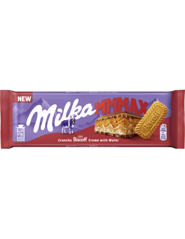 Milka piimašokolaad karamelliga Biscoff 275g