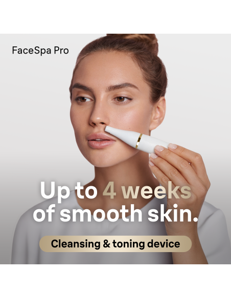 911 FaceSpa Pro näohoolduse komplekt / näoepilaator-puhastushari-toniseerija