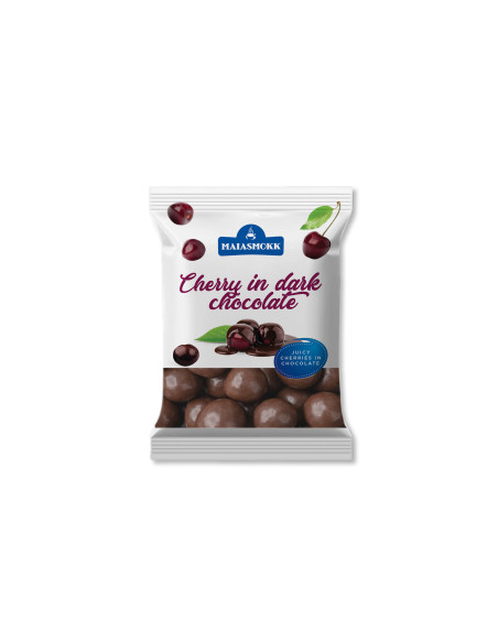 Maiasmokk kirsid tumedas šokolaadis 80g