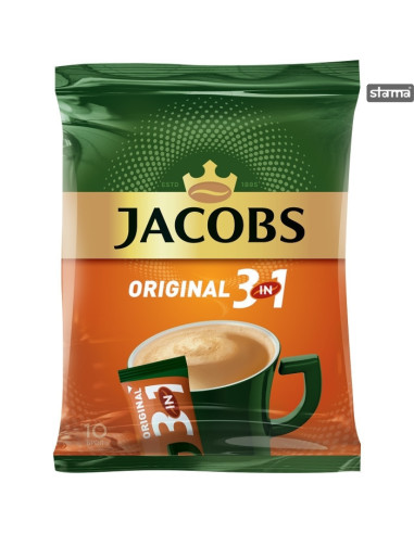 KAST 7tk! Jacobs 3in1 lahustuv kohv 20x15.2g kott
