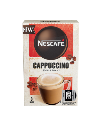 KAST 8tk! NESCAFÉ® Classic cappuccino 8x15g karp
