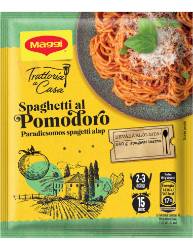 KAST 27 tk! MAGGI® pastakaste Spaghetti 4 Cheese 37g