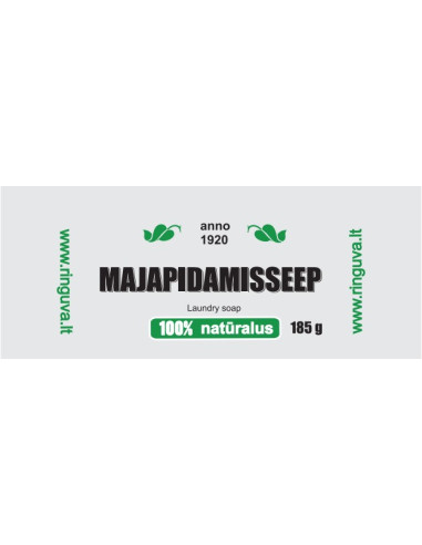 KAST 60 tk! Ringuva majapidamisseep laundry 72% 185g