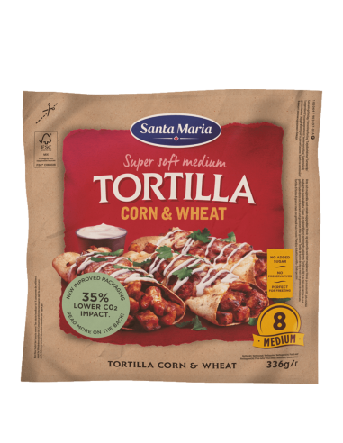 KAST 12 tk! Santa Maria Maisitortilla 336g