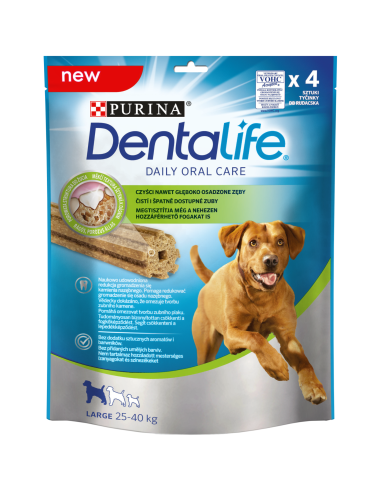 Purina® DentaLife® suuhooldustoode koertele, large 142g