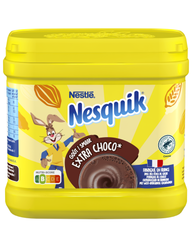 KAST 12tk! Nestlé® NESQUIK® lahustuv kakaojook EXTRA CHOCO 600g