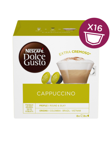 NESCAFÉ® Dolce Gusto "Cappuccino", 8 + 8 tk