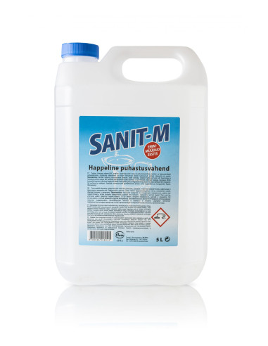 ORTO Sanit-M happeline puhastusvahend 5 l