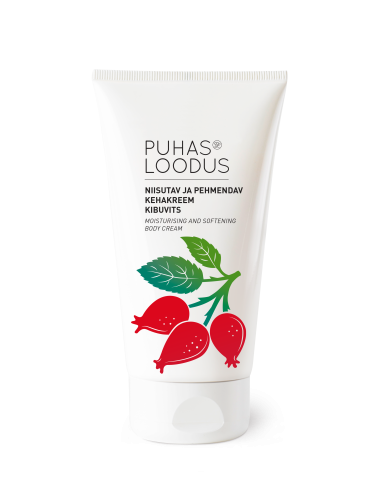 KAST 10tk! PUHAS LOODUS niisutav kehakreem Kibuvits 150 ml