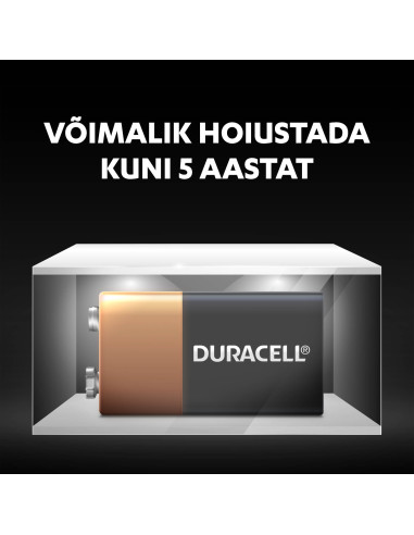 KAST 10 tk! Duracell patarei 9V/MN1604 1 tk
