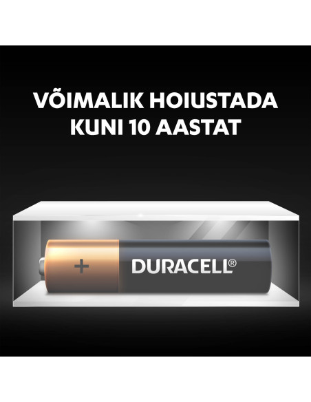 Duracell patarei AAA/MN2400 8 tk