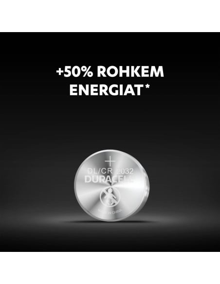 KAST 10 tk! Duracell patarei DL 2032 3V liitium 2 tk