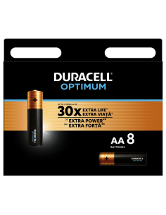 Duracell Optimum AA 8 tk
