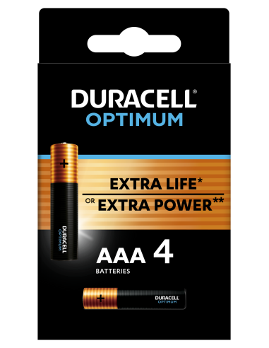 Duracell Optimum AAA 4tk.