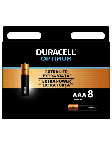 Duracell Optimum AAA 8tk.