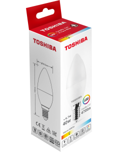 Toshiba LED 4,7W (40W) E14...