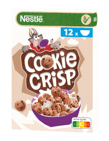 KAST 12 tk! Nestle Cookie Crisp 375g