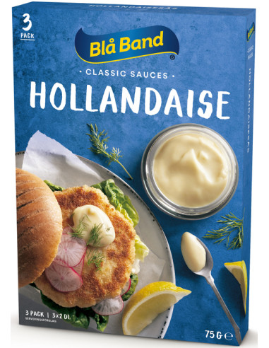 Blå Band Hollandi kaste 3x27g