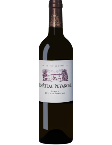 KAST 6 tk! Chateau Puyanché Cotes de Bordeaux rouge 75cl 14,5%