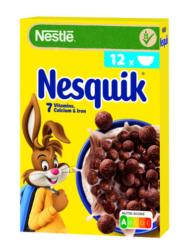 Nestle NESQUIK® kakaomaitselised hommikuhelbed 375g