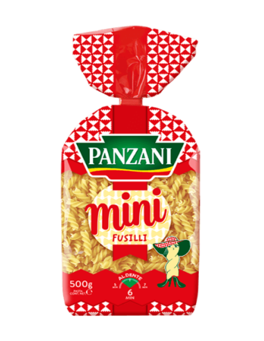 Panzani Mini Fusilli makaronid 500g